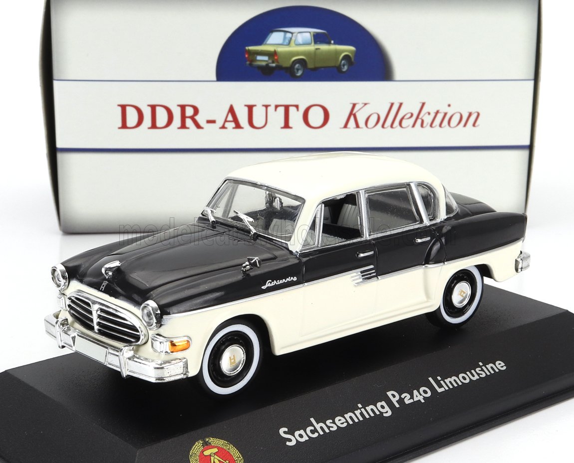 1:43 SACHSENRING P240 Limousine (1960), Black White - 7230008