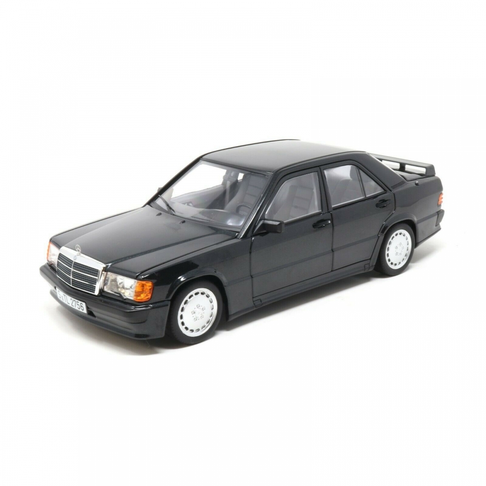 1:18 MERCEDES-BENZ 190E 2.3-16 (W201) 1984 Black Metallic - 183830