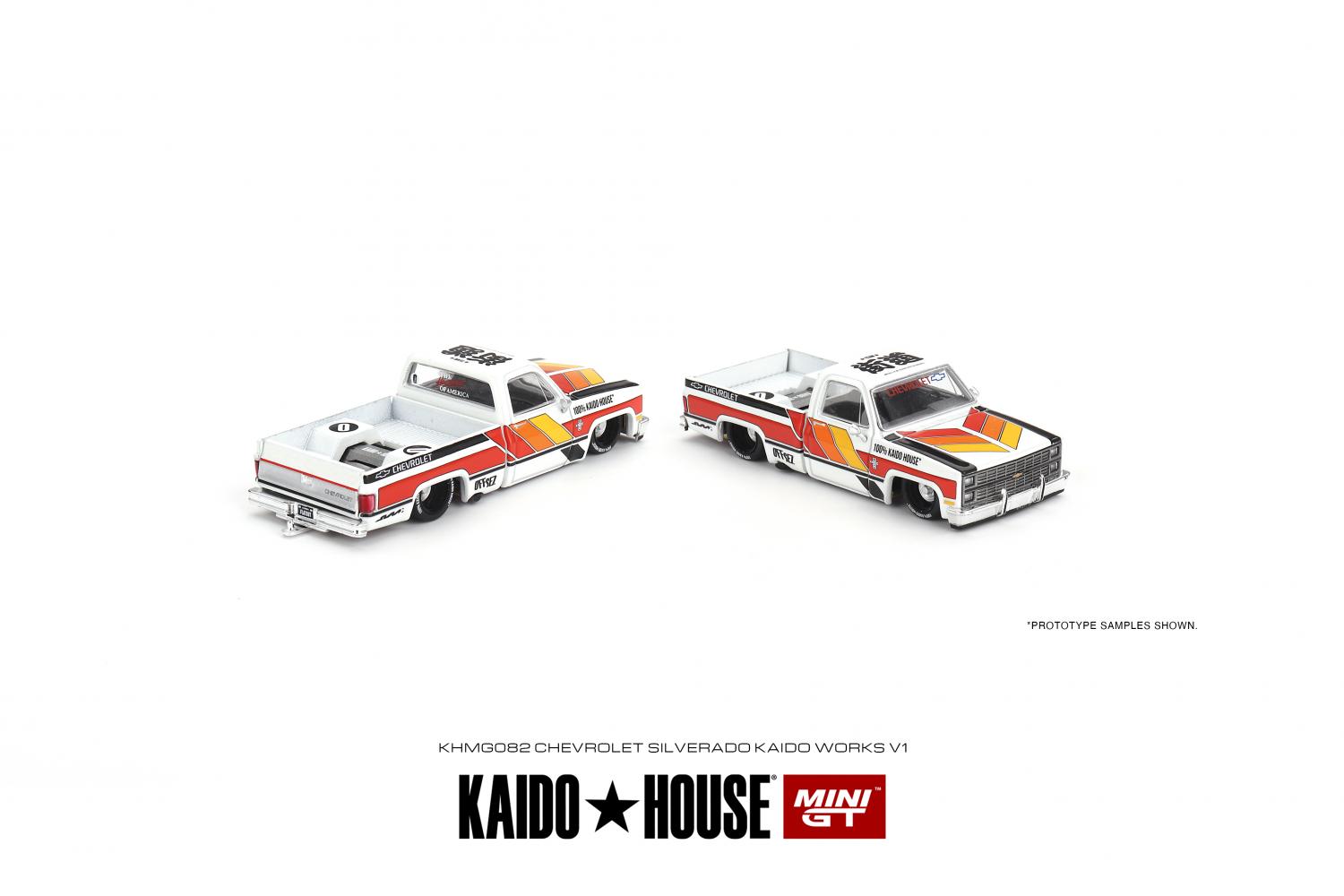 1:64 CHEVROLET Silverado Kaido House - KHMG082