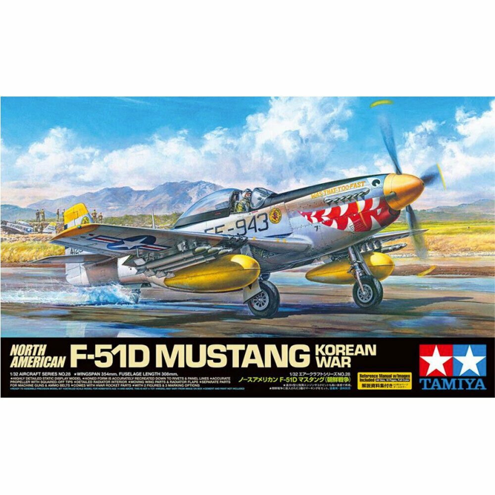 1:32 Сборная модель F-51D Mustang - 60328
