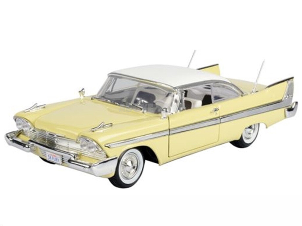 1:18 PLYMOUTH Fury (1958), желтый с белым - 73115Y