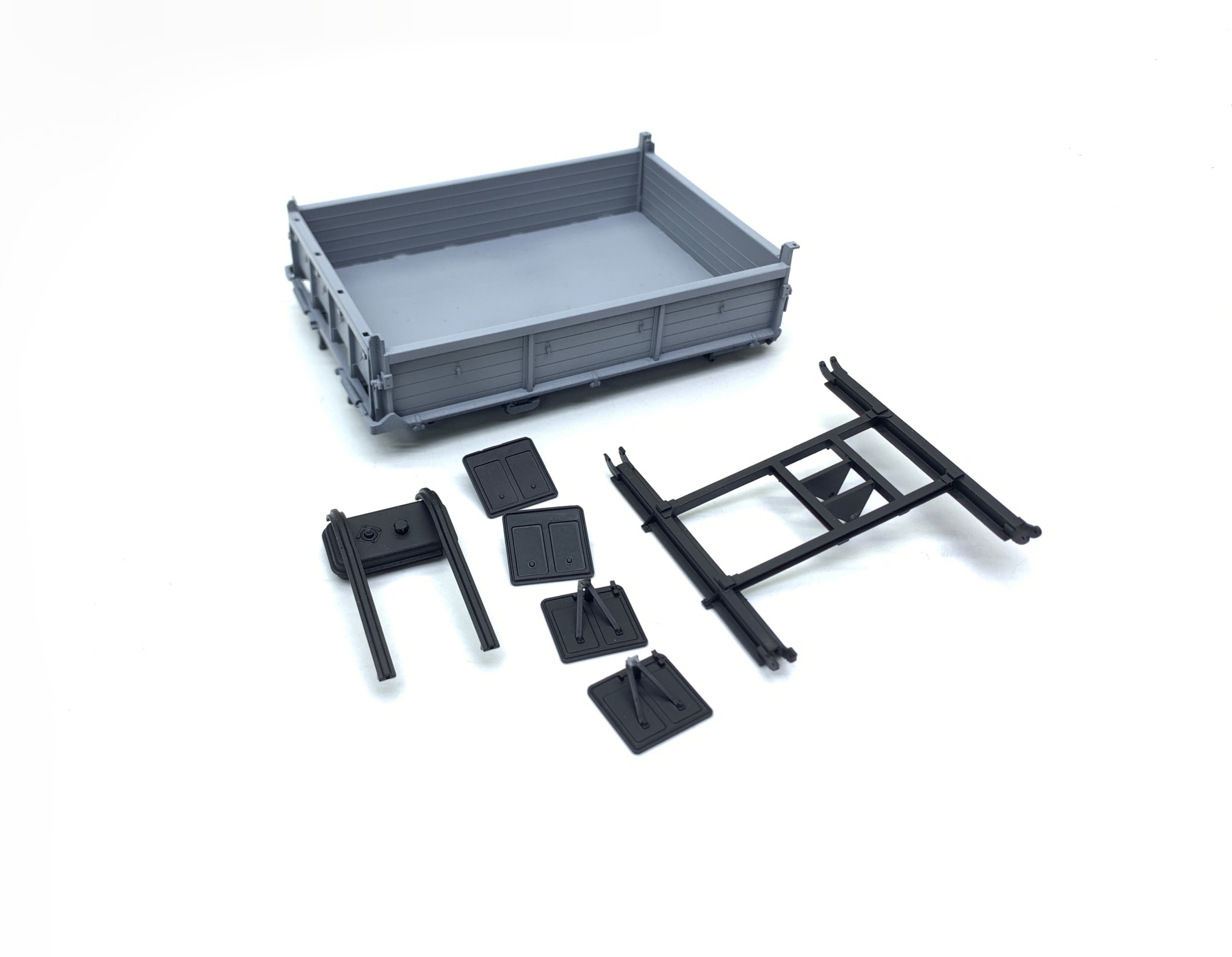 1:43 Сборная модель кузова ММЗ 554 с обычными бортами - LR-430057