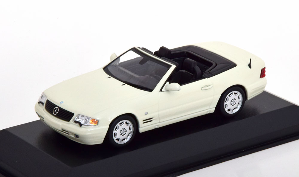 1:43 MERCEDES-BENZ SL R129 Roadster (1999), white - 940033032