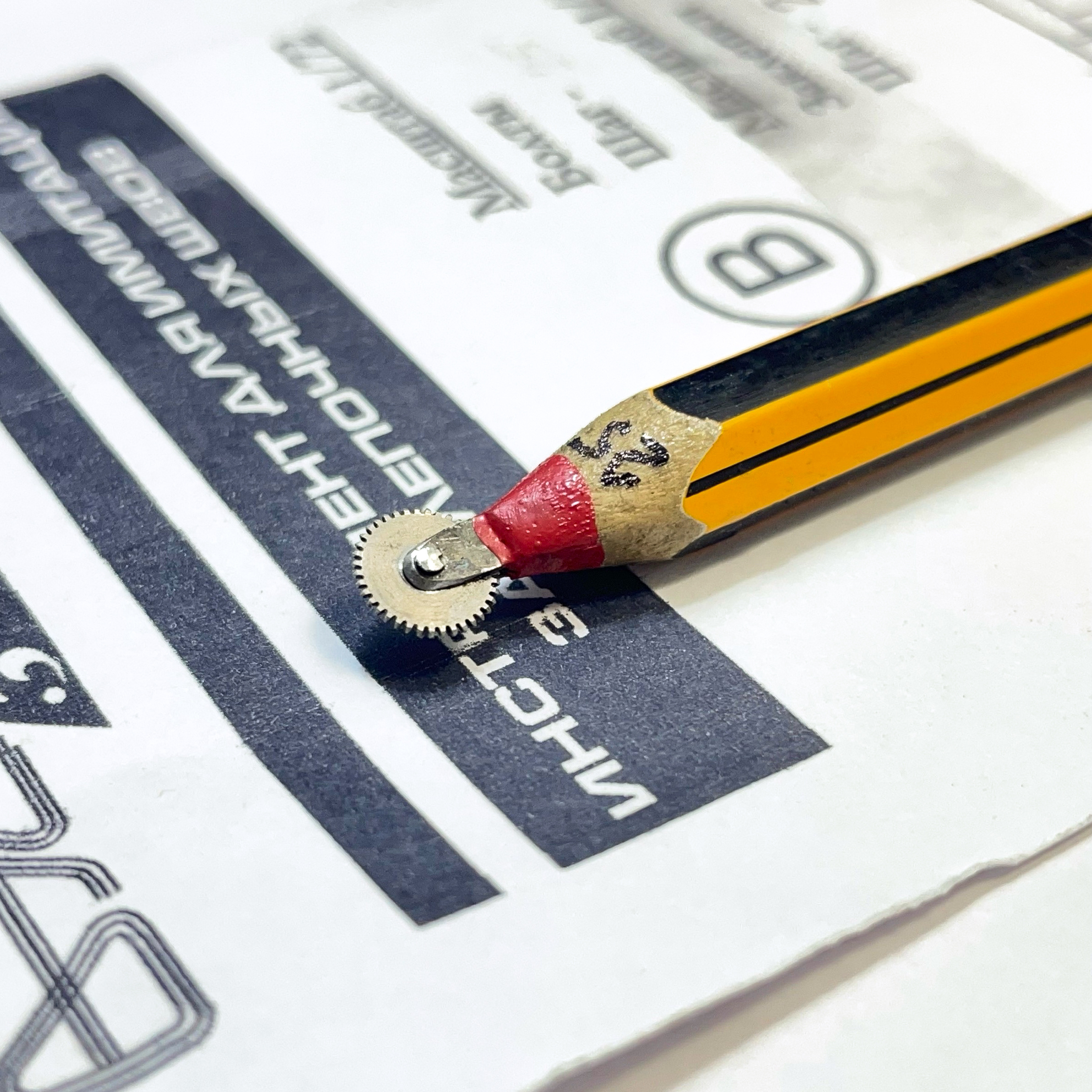 1:48 Инструмент для имитации заклепочных швов 1:48 (шаг 25) - VES001B-25