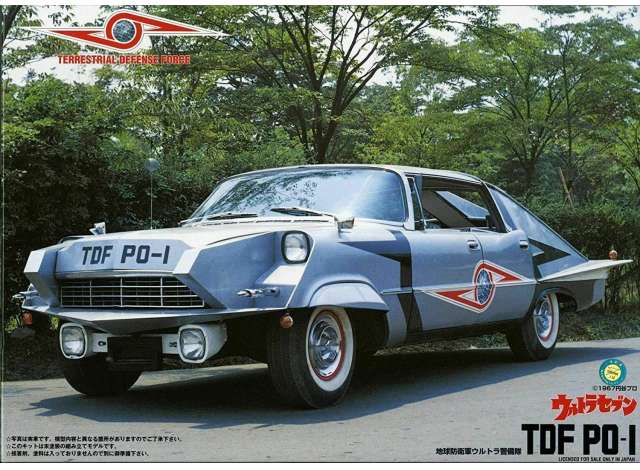 1:24 Сборная модель Ultra Seven Series TDF Po-1 Pointer - 092164