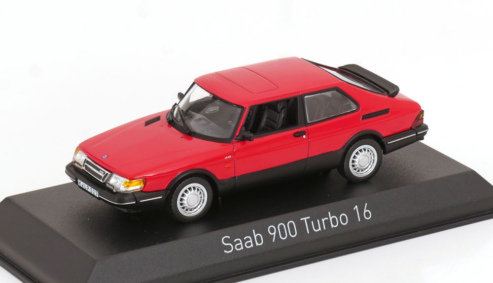 1:43 SAAB 900 Turbo 16 (1992), red - 810035
