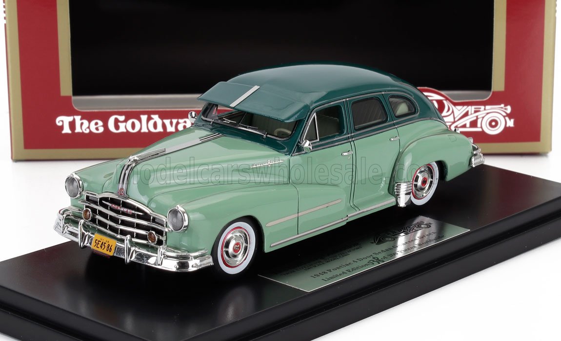 1:43 PONTIAC Silver Streak Sedan (1948), 2 Tone Green - GC083A