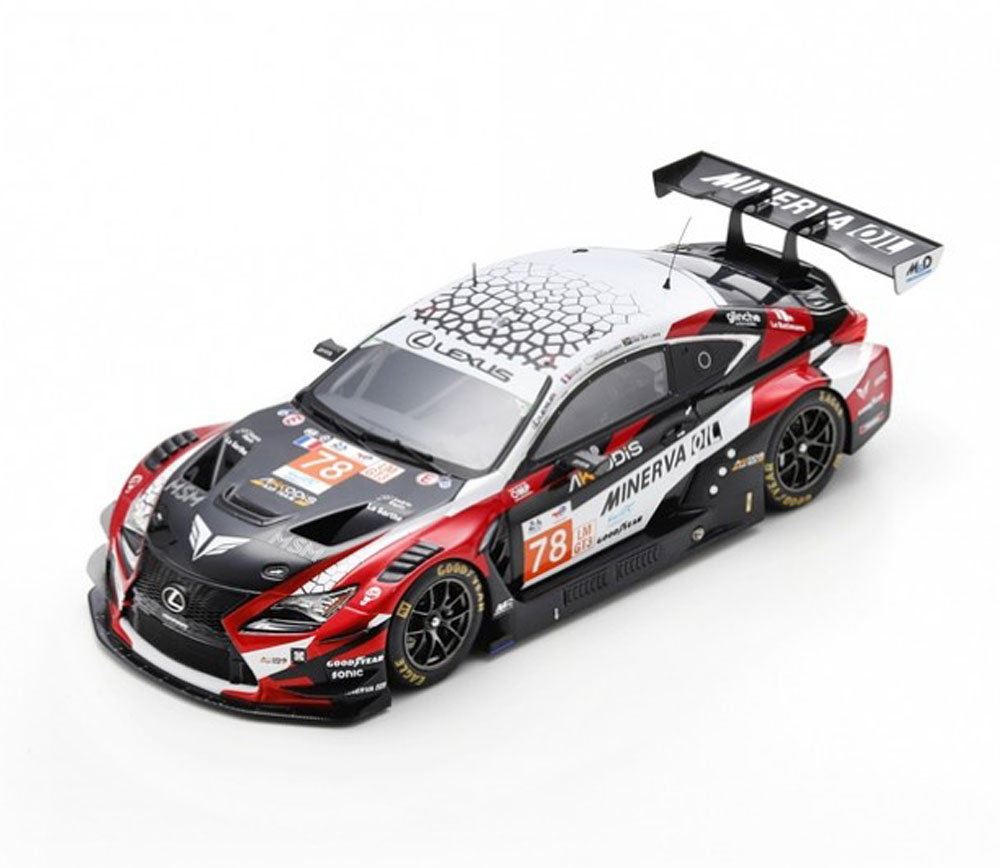 1:43 LEXUS RC F LMGT3 No 78  24h Le Mans, Robin/Hawksworth/Gehrsitz (2025) - S9300