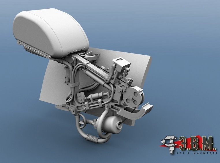 1:72 Лебёдка сложенная для модели вертолета Mu-8 - RS72022