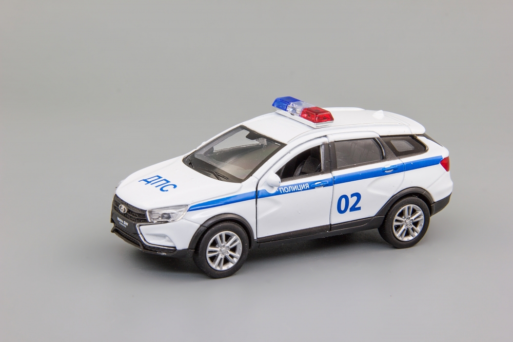 1:36 LADA Vesta SW Cross Полиция ДПС - 43763PB