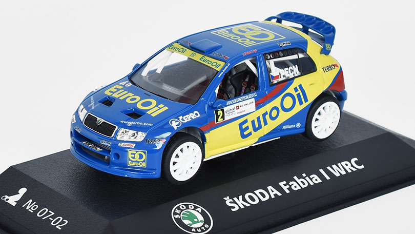 1:43 SKODA Fabia I WRC #2 Pech 2009 - KD05032
