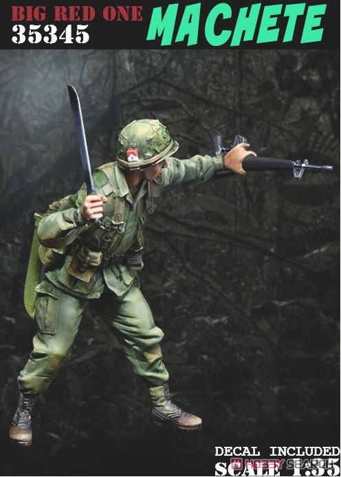 1:35 Фигурки большой красный 'Мачете' / Big Red One 'Machete' - B6-35345