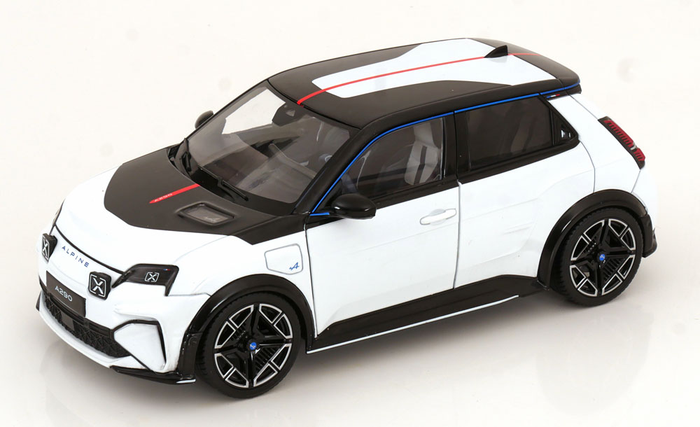 1:18 ALPINE A290 Premiere Edition Beta (2025), white black - 185452