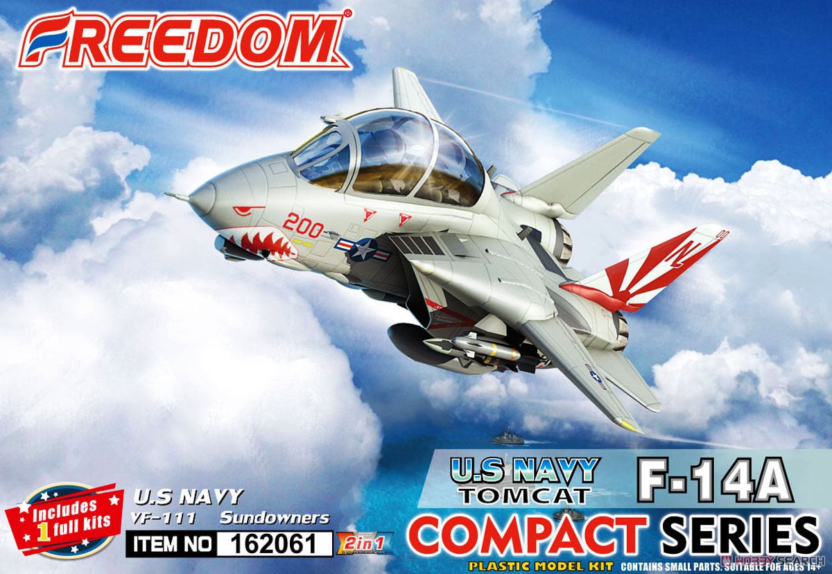 Сборная модель U.S Navy F-14A Tomcat - 162061