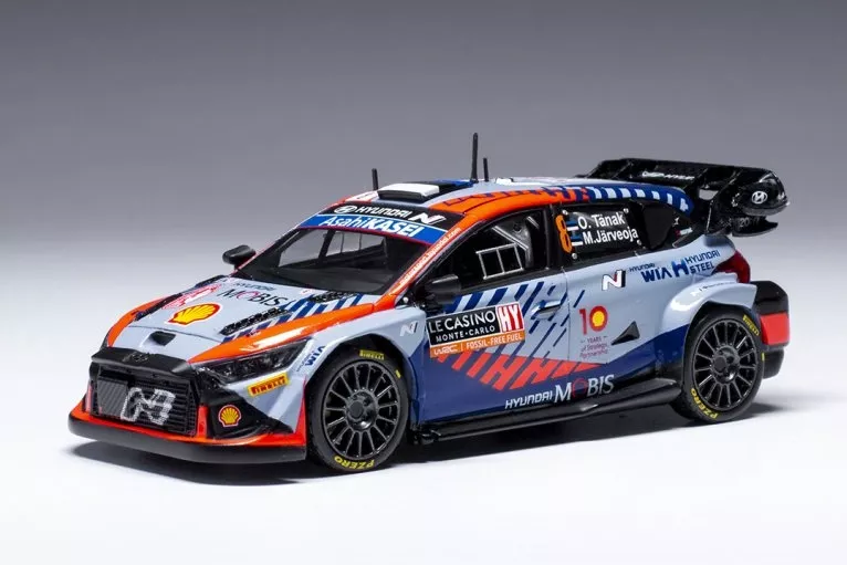 1:43 HYUNDAI i20 N Rally1 №8 - Rallye Monte-Carlo (2024) Tanak - Jarveoja - RAM911