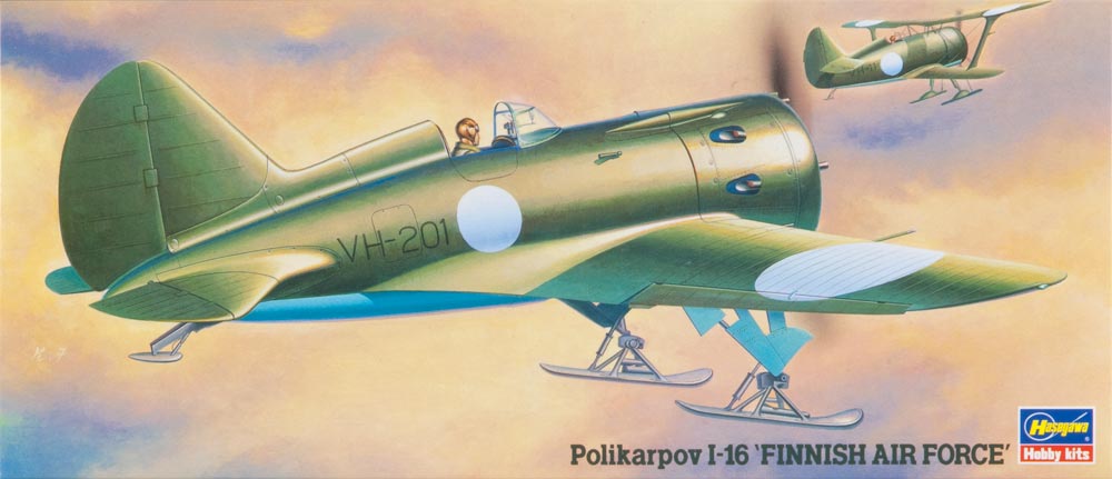 1:72 Сборная модель Самолет И-16 (FINNISH AIR FORCE) - 00926