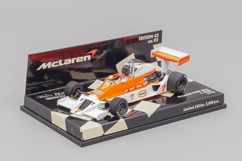 1:43 McLAREN Ford M26 1978 J.Hunt, with engine, white / orange - 530784307-X1