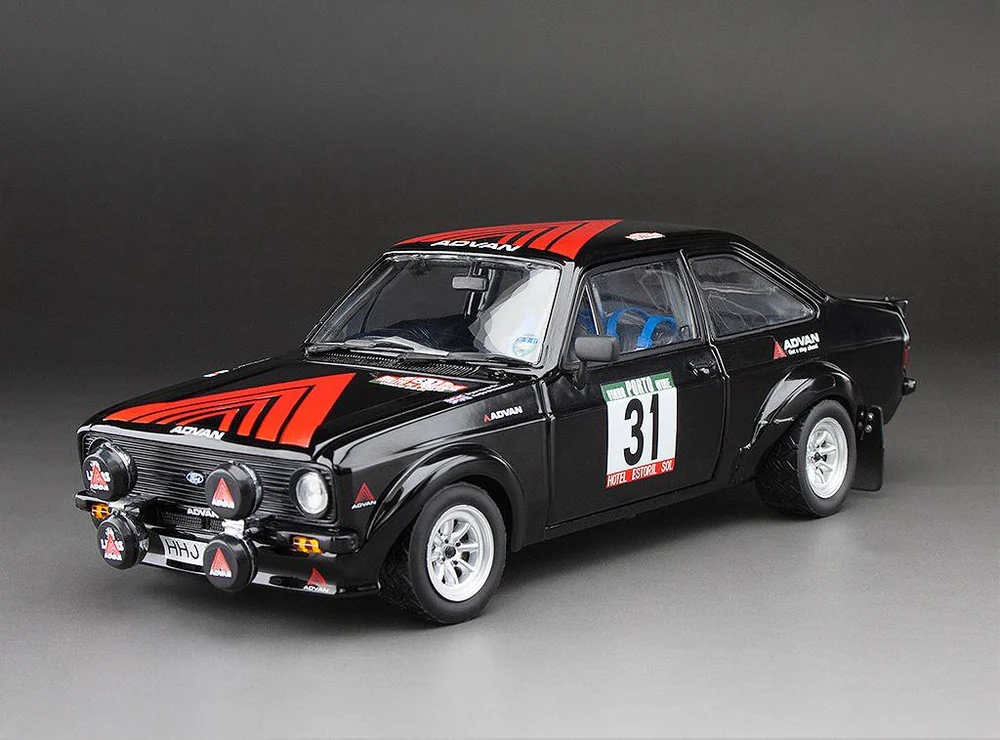 1:18 FORD Escort Mk II RS1800 - #31 K.SHINOZUKA/B.HARRIS - RALLYE DE PORTUGAL - VINHO DO PORTO (1981) - 4863R