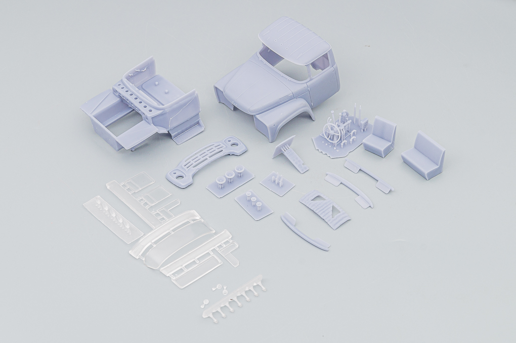 1:43 Установочный комплект Кабина ЗИL-130 - Fmlab0016