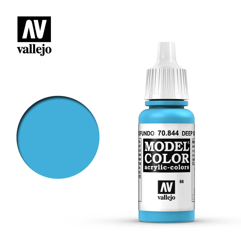 Краска акриловая `Model Color Небесно-голубой/Deep gky blue - 70844