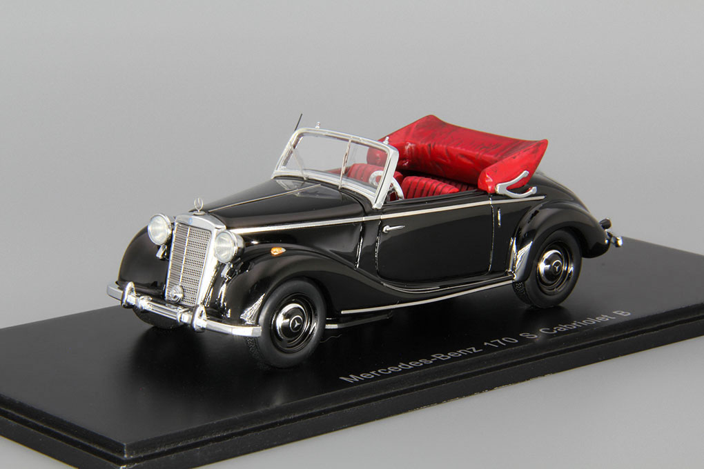 1:43 MERCEDES-BENZ 170S A W136 (1949-1951), black - B66040587-X1