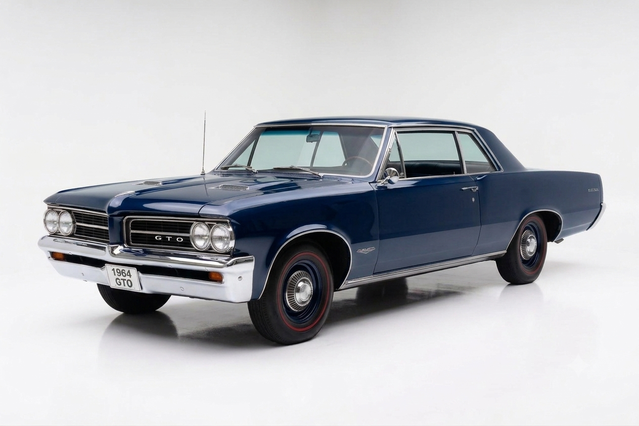 1:18 PONTIAC GTO (1964), nocturne blue - 1846