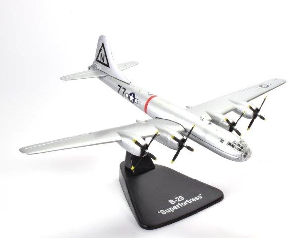 1:144 BOEING B29 Bombardiere Airplane Superfortress 9 August 1945 Nagasaki - Usaf - United States Army Air Force, Military Silver - 4646107