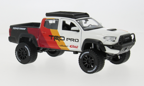 1:24 TOYOTA Tacoma TRD PRO, white/red - 32546