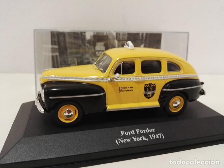 1:43 FORD Fordor (New York, 1947), Collection Les Taxis du monde, yellow / black - ALT269