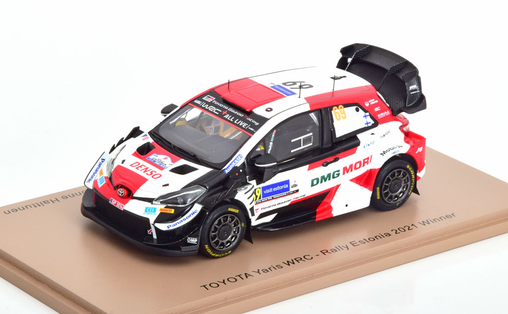 1:43 TOYOTA Yaris WRC WRC №69 Vainqueur Rallye Estonie (2021) - S6594