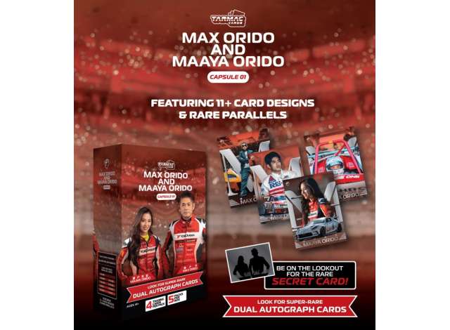 Коллекционные карточки Tarmac Cards Max Orido & Maaya Orido Capsule 01 - MMOE-01