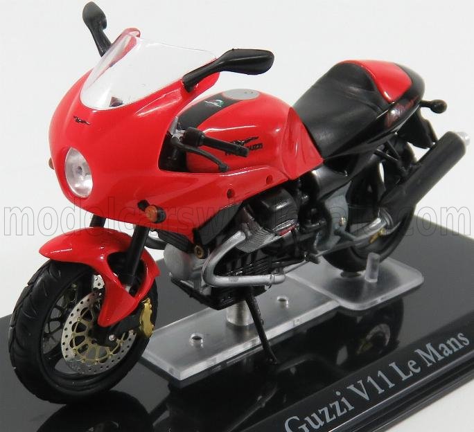 1:24 MOTO GUZZI V11 Le Mans, Red - AHSBK105-4110105