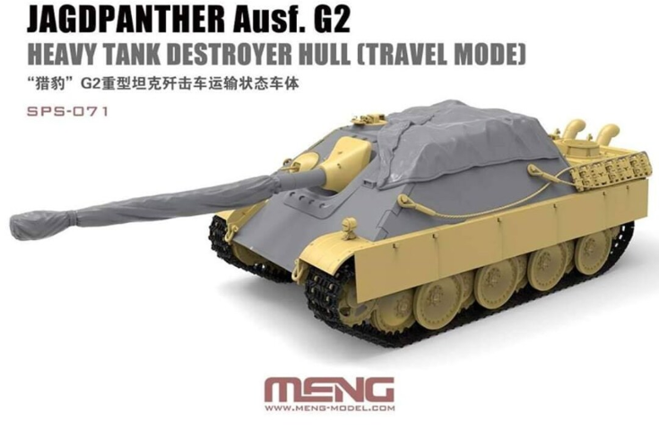 1:35 Набор чехлов для Jagdpanther Ausf. G2 Heavy Tank Destroyer Hull - SPS-071