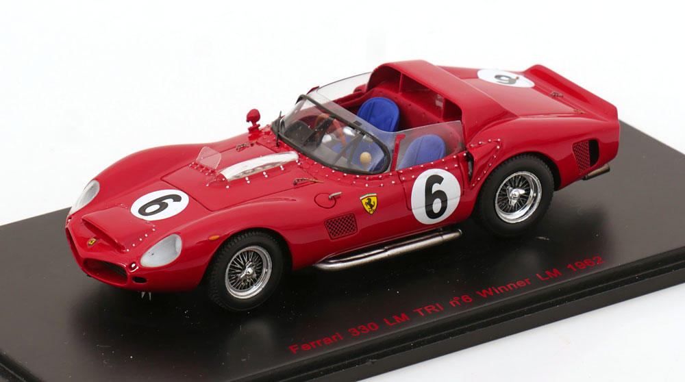 1:43 FERRARI 330 LM TRI Winner 24h Le Mans, Gendebien/Hill (1962) - RL130