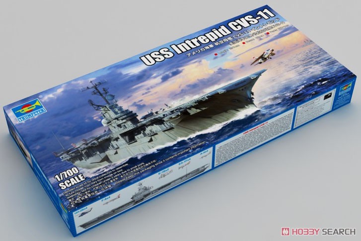 1:700 Сборная модель USS Intrepid CVS-11 - 06743