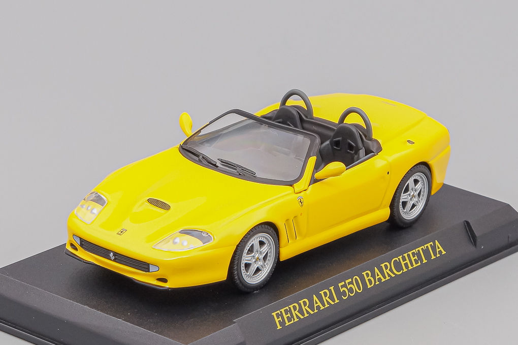 1:43 FERRARI 550 Barchetta, Ferrari Collection 19, yellow - FC019-X2