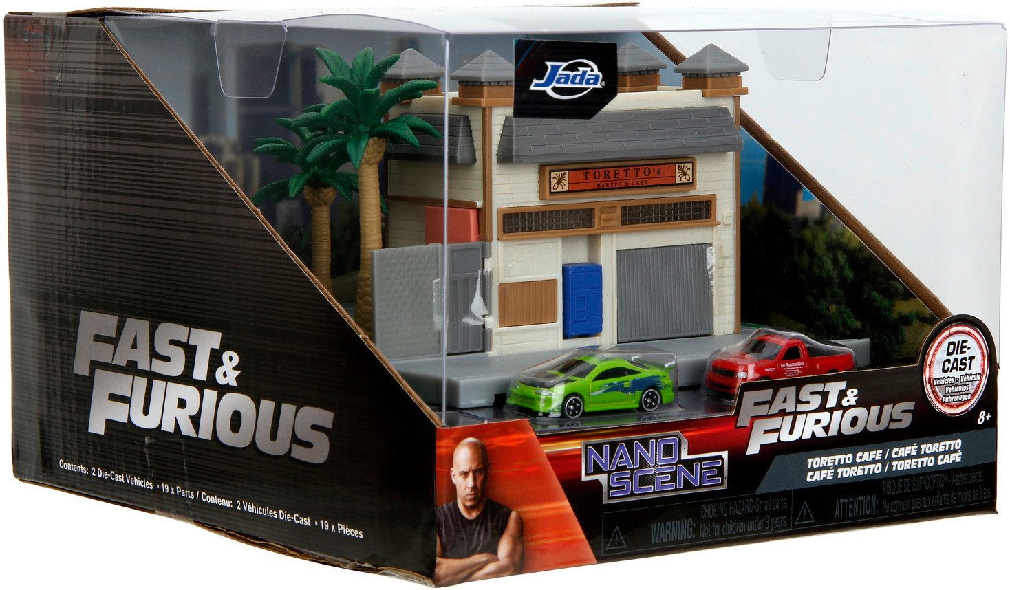 1:50 ACCESSORIES Diorama - Nano Toretto's Cafe' Scene Fast & Furious, Various - 253203095