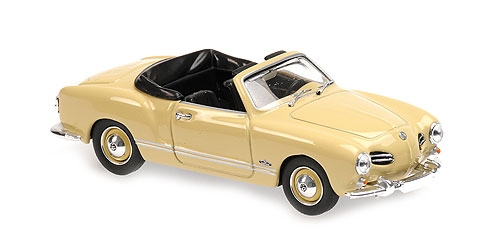 1:43 VOLKSWAGEN KARMANN GHIA CABRIOLET - 1955 - CREAM - 940051031