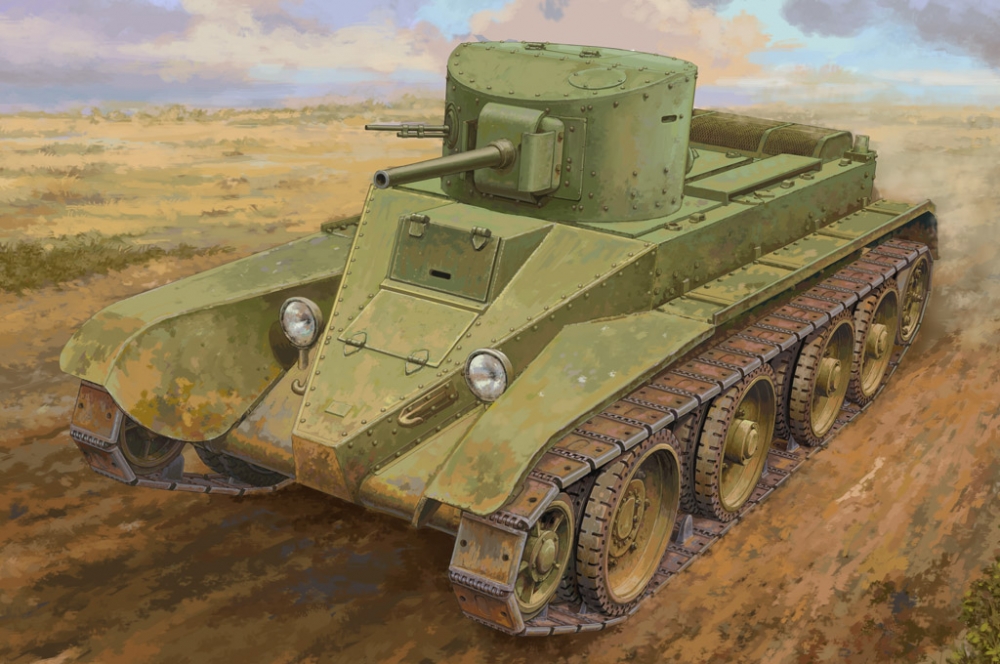 1:35 Сборная модель Танк Soviet BT-2 Tank (medium) - 84515
