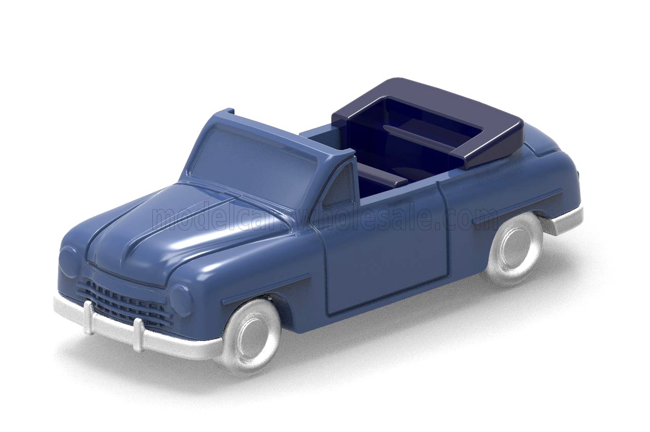 1:76 FIAT 1400 Cabriolet Open (1950), Blue - ART1043C