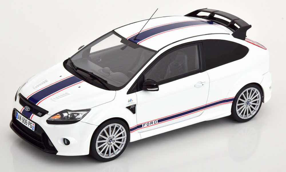 1:18 FORD Focus RS Le Mans Edition (2010), white blue - OT1009