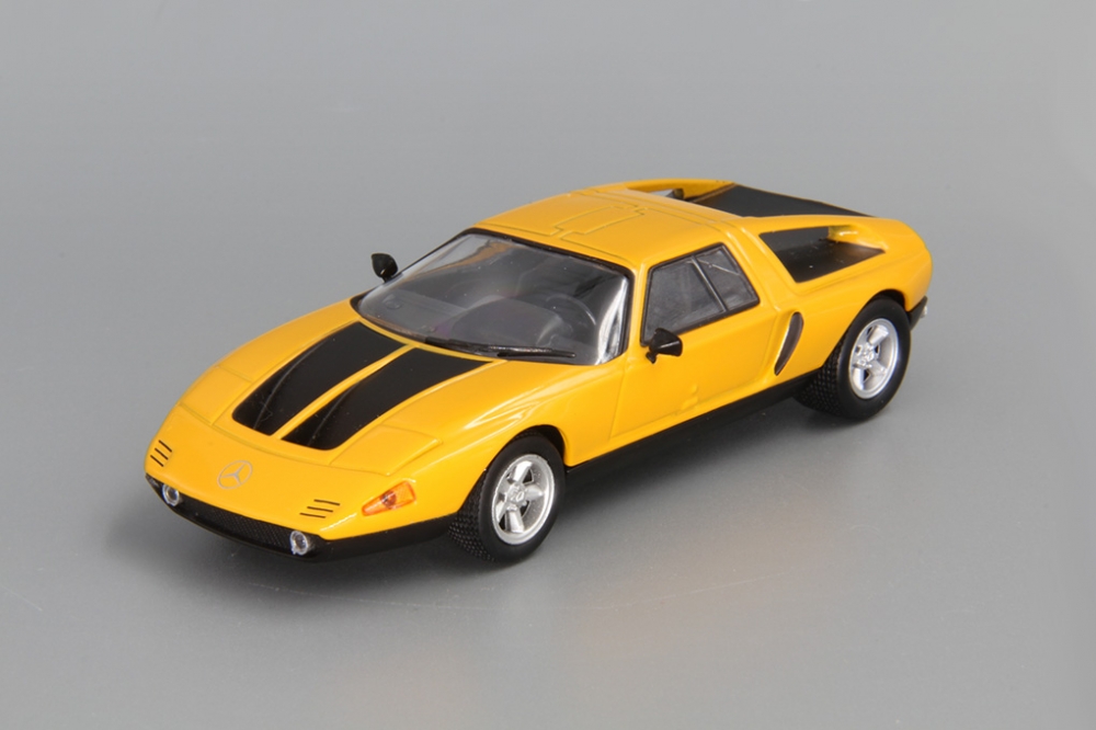 1:43 MERCEDES-BENZ C111, Суперкары 65, orange / black - SUP065