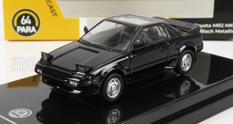 1:64 TOYOTA MR2 MKI (1985), black - PA-55421