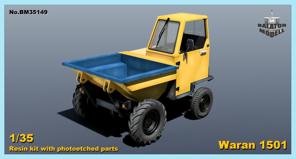 1:35 Сборная модель Самосвал / Waran 1501 dumper (BCC) - BM35149