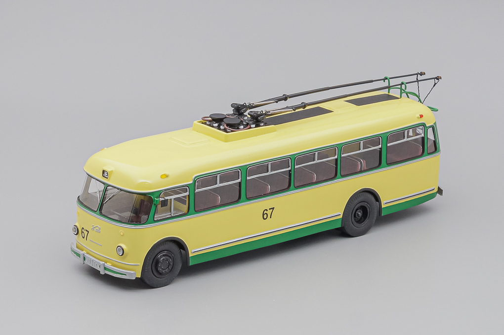1:43 КТБ 'Киев-4М' КЗЭТ (1967), желтый - V1-21