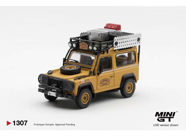 1:64 Land Rover Defender 90 *Camel Trophy* Team Japan Camel Trophy Borneo 1985 - MGT01307-BL