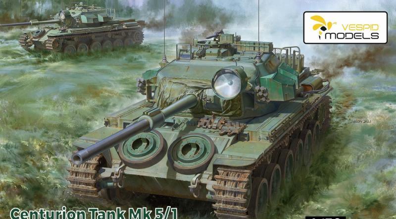 1:72 Сборная модель Centurion Tank Mk 5/1 Royal Australian Armoured Corps (Vietnam War Version) - VS720007