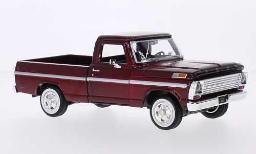 1:24 FORD F-100 (1969), dark red - 79315DR