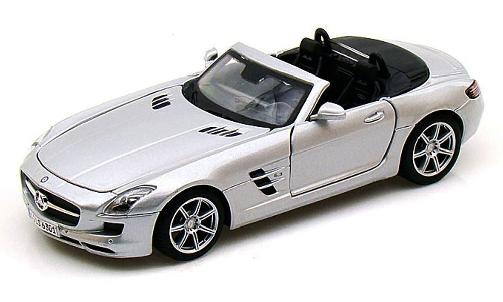 1:24 MERCEDES-BENZ SLS AMG Roadster, silver - 31900s