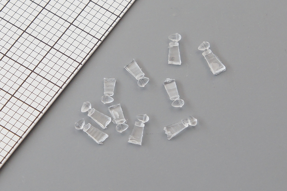 1:43 Фонарь передний ПФ-10Г(Р), комплект 10 шт., прозрачный - AAA044